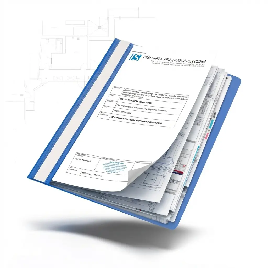 Projekt techniczny przyłącza wodociągowego